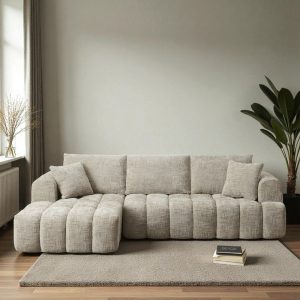 Essex Stripped L couch