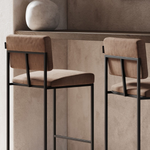 Essex Steel Stool Bar Chair