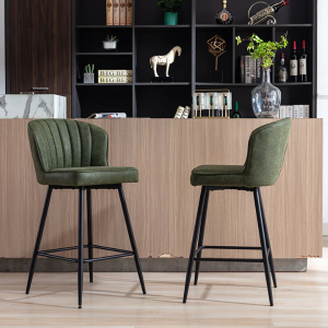 Curved Stool Bar Chair